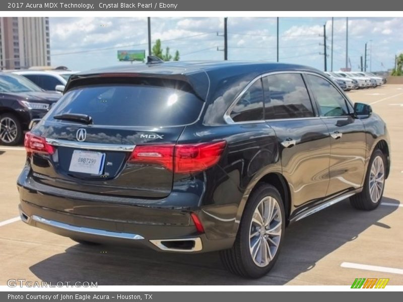 Crystal Black Pearl / Ebony 2017 Acura MDX Technology