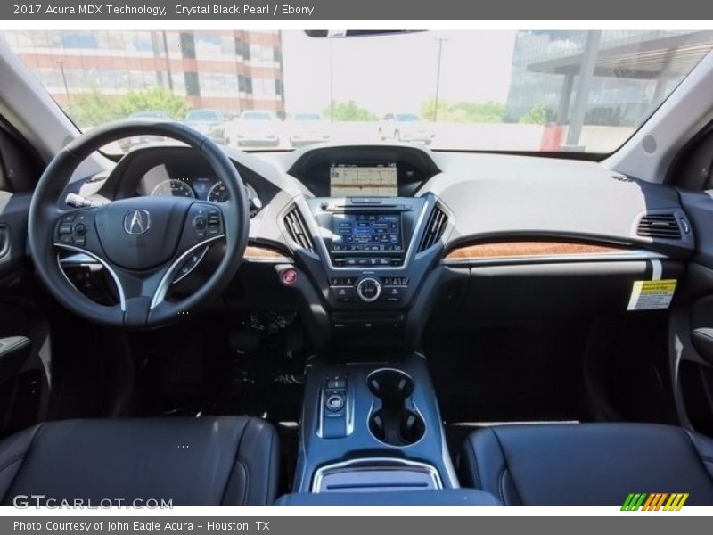 Crystal Black Pearl / Ebony 2017 Acura MDX Technology