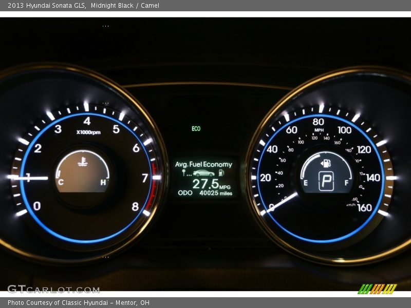 Midnight Black / Camel 2013 Hyundai Sonata GLS