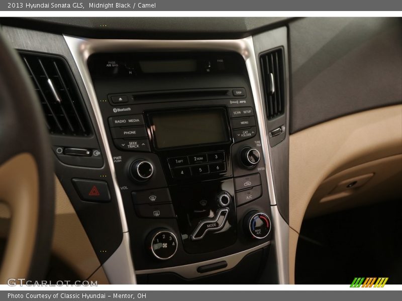 Midnight Black / Camel 2013 Hyundai Sonata GLS
