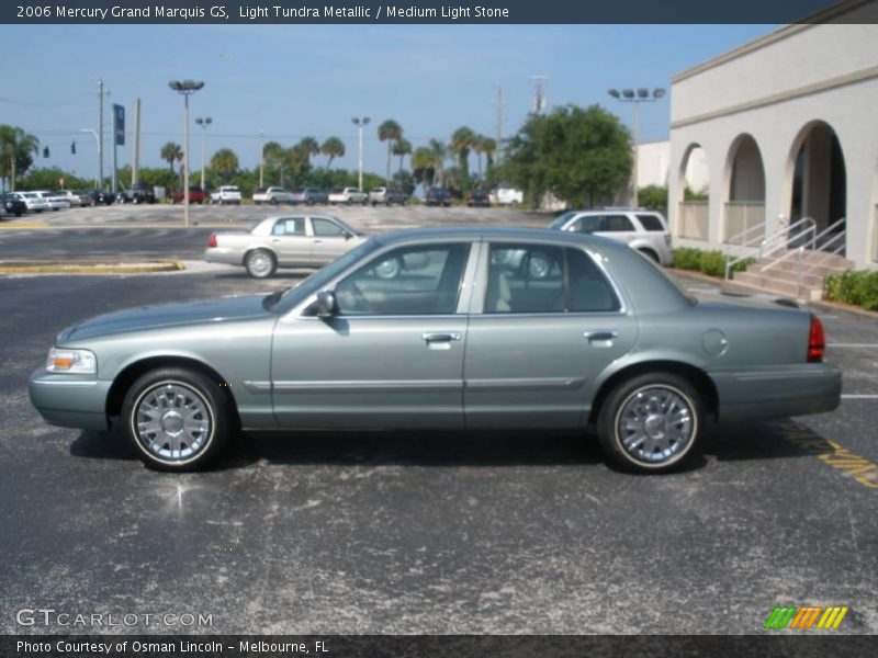 Light Tundra Metallic / Medium Light Stone 2006 Mercury Grand Marquis GS