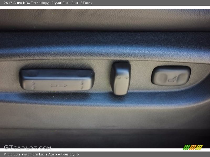 Crystal Black Pearl / Ebony 2017 Acura MDX Technology