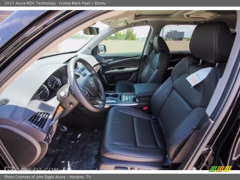 Crystal Black Pearl / Ebony 2017 Acura MDX Technology