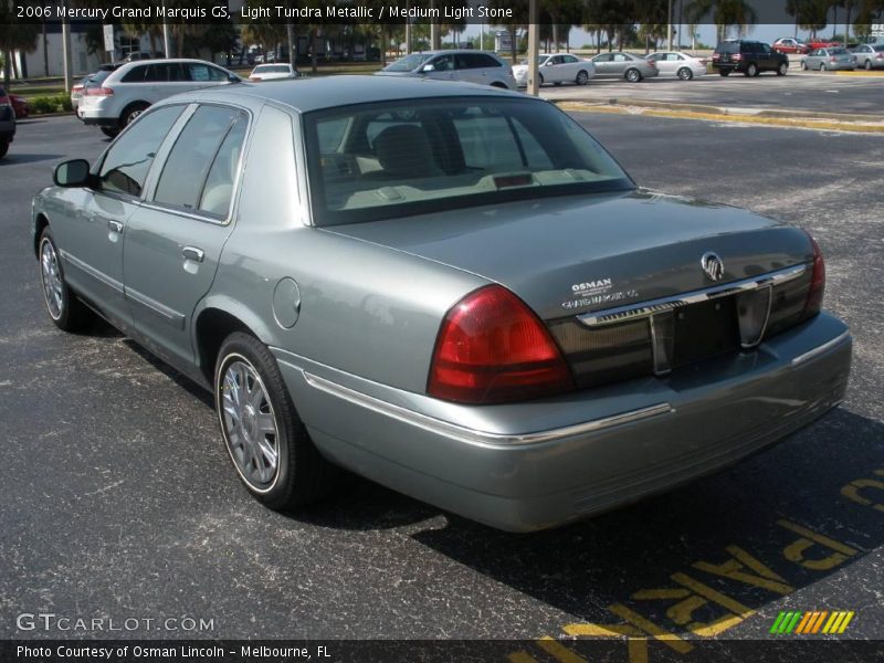 Light Tundra Metallic / Medium Light Stone 2006 Mercury Grand Marquis GS