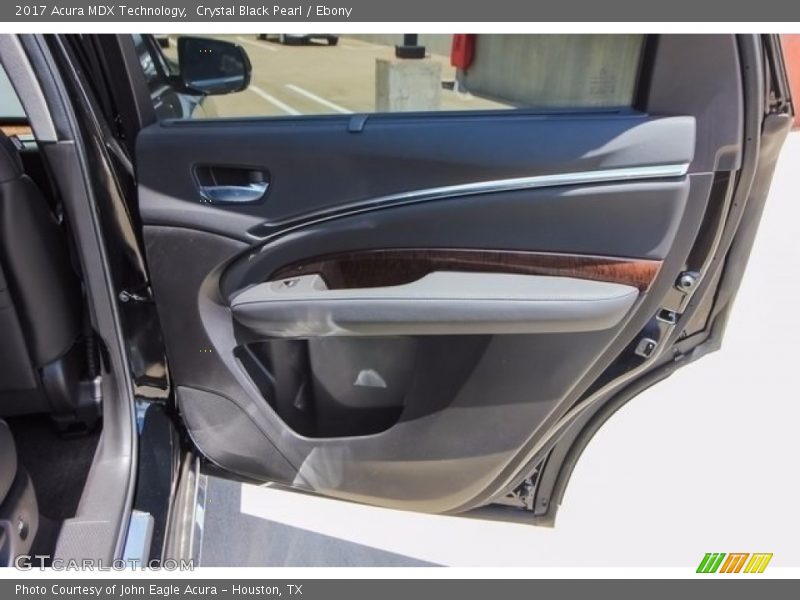 Crystal Black Pearl / Ebony 2017 Acura MDX Technology