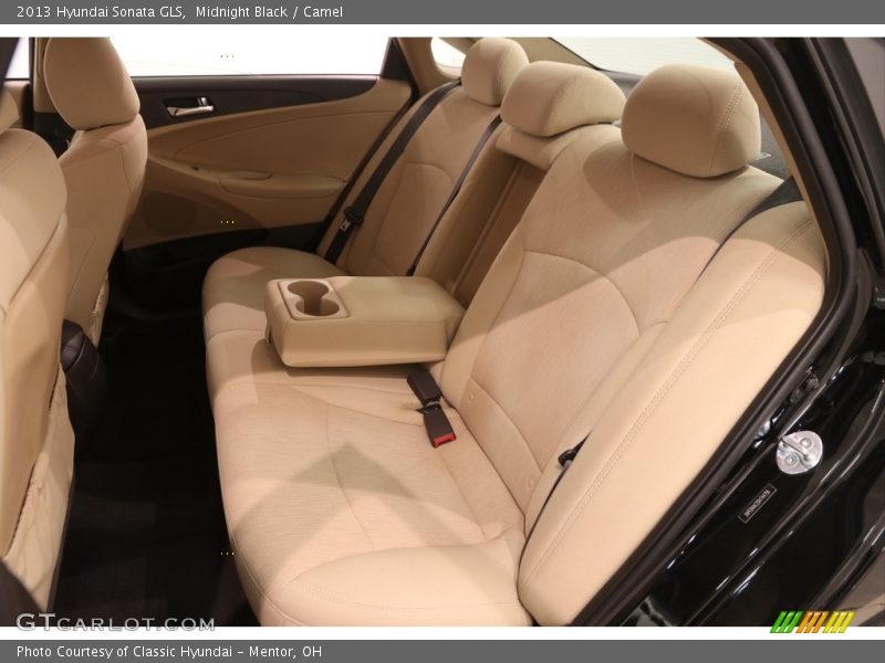 Midnight Black / Camel 2013 Hyundai Sonata GLS