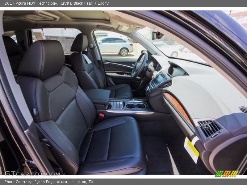 Crystal Black Pearl / Ebony 2017 Acura MDX Technology