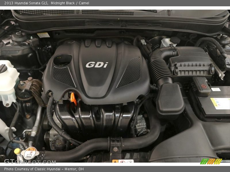 Midnight Black / Camel 2013 Hyundai Sonata GLS