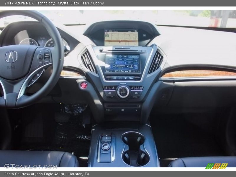 Crystal Black Pearl / Ebony 2017 Acura MDX Technology