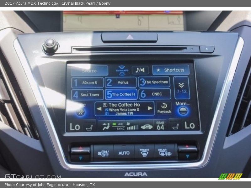 Crystal Black Pearl / Ebony 2017 Acura MDX Technology