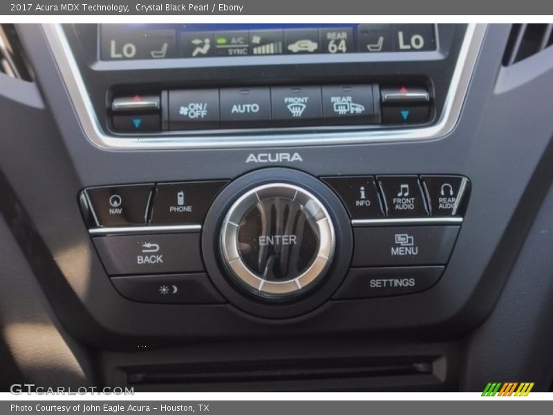 Crystal Black Pearl / Ebony 2017 Acura MDX Technology
