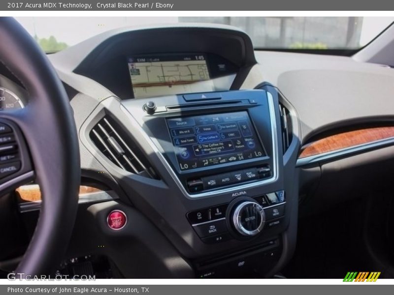 Crystal Black Pearl / Ebony 2017 Acura MDX Technology