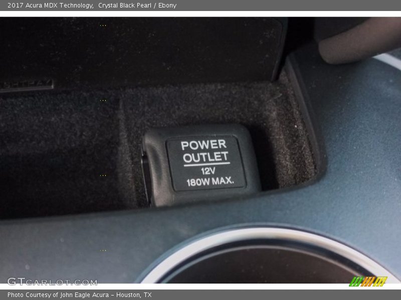 Crystal Black Pearl / Ebony 2017 Acura MDX Technology