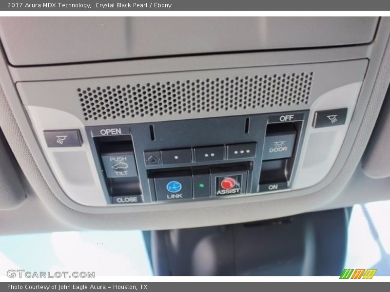 Crystal Black Pearl / Ebony 2017 Acura MDX Technology