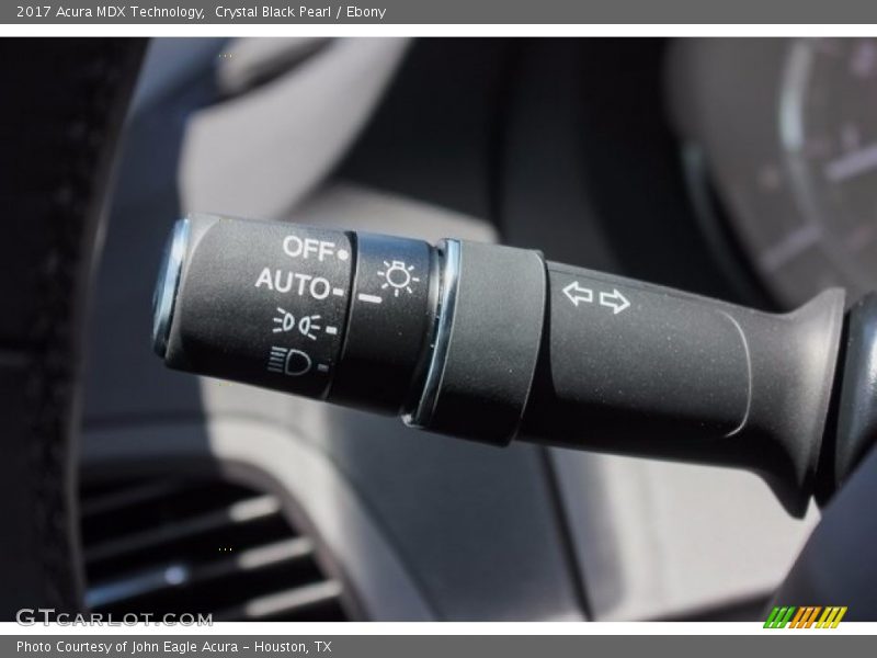 Crystal Black Pearl / Ebony 2017 Acura MDX Technology