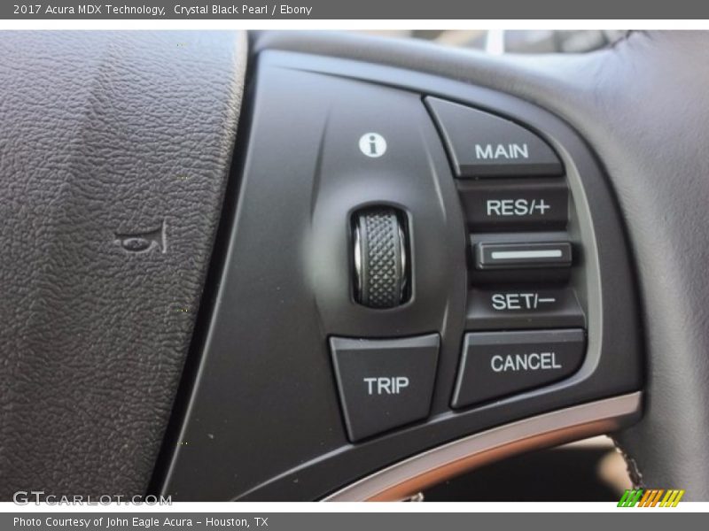 Crystal Black Pearl / Ebony 2017 Acura MDX Technology