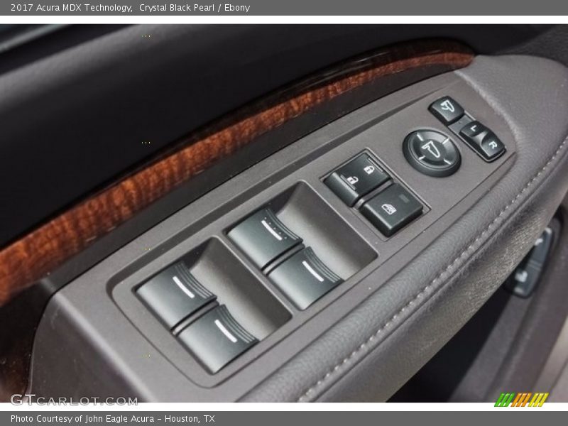Crystal Black Pearl / Ebony 2017 Acura MDX Technology