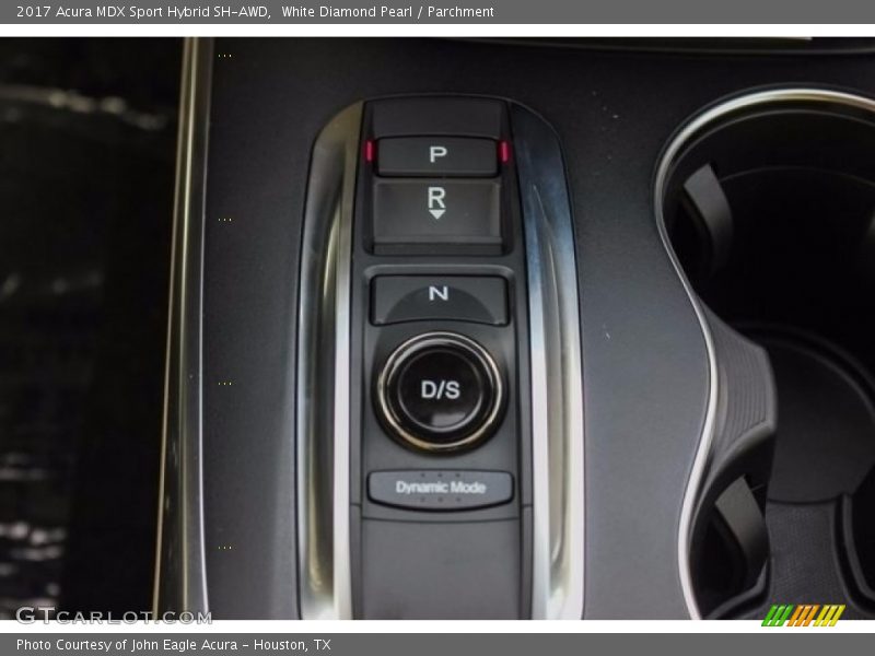 White Diamond Pearl / Parchment 2017 Acura MDX Sport Hybrid SH-AWD