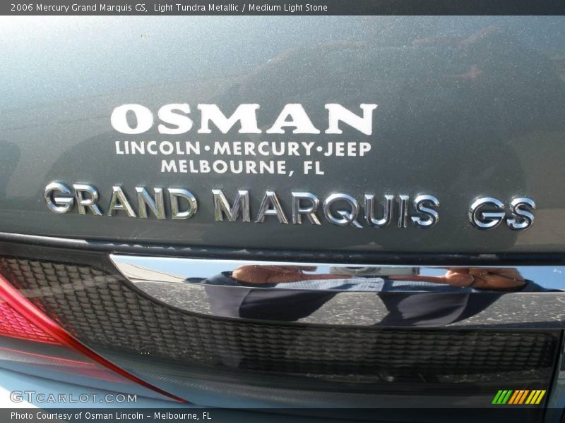 Light Tundra Metallic / Medium Light Stone 2006 Mercury Grand Marquis GS