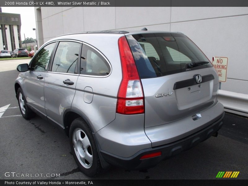 Whistler Silver Metallic / Black 2008 Honda CR-V LX 4WD