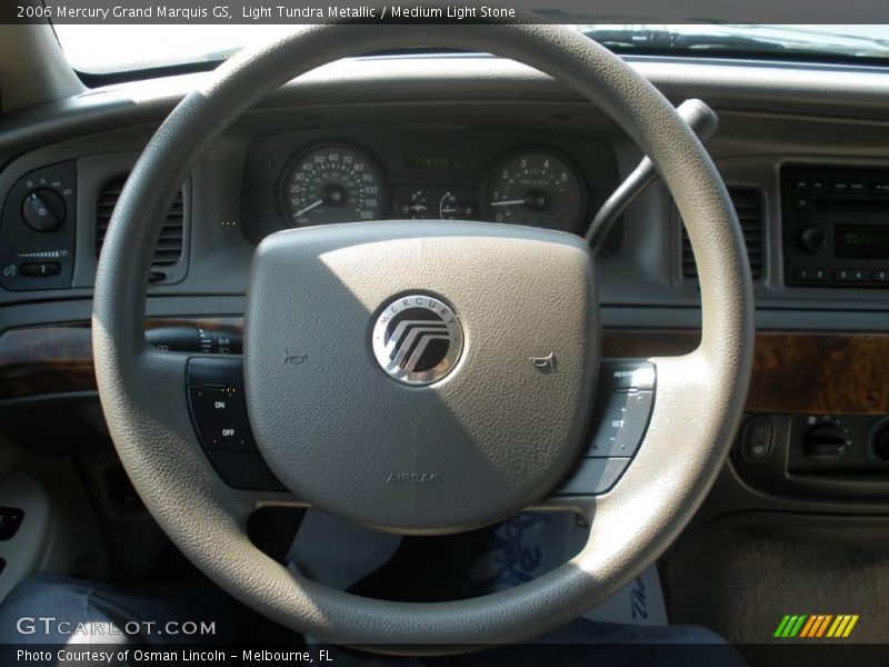 Light Tundra Metallic / Medium Light Stone 2006 Mercury Grand Marquis GS
