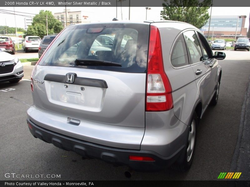 Whistler Silver Metallic / Black 2008 Honda CR-V LX 4WD