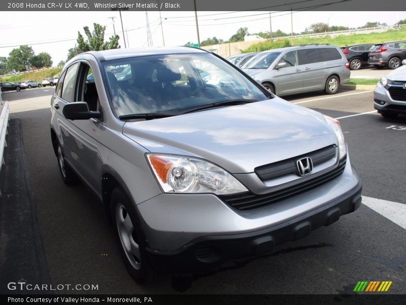 Whistler Silver Metallic / Black 2008 Honda CR-V LX 4WD