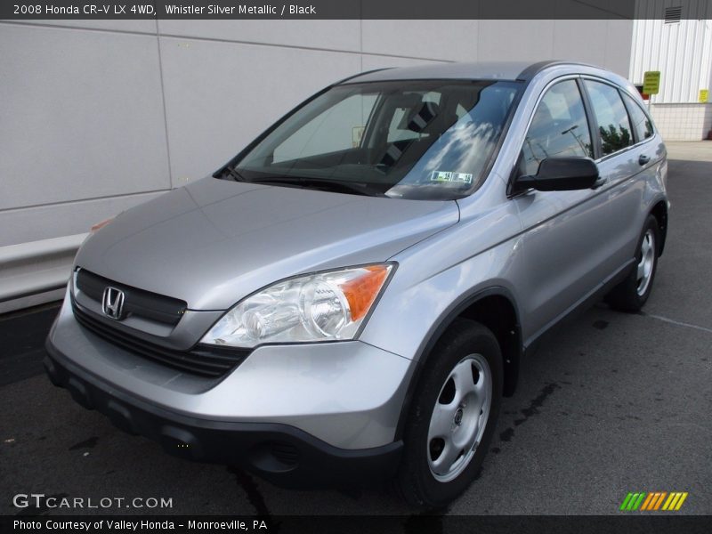 Whistler Silver Metallic / Black 2008 Honda CR-V LX 4WD