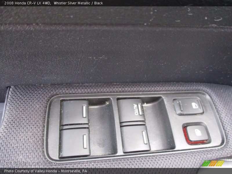 Whistler Silver Metallic / Black 2008 Honda CR-V LX 4WD