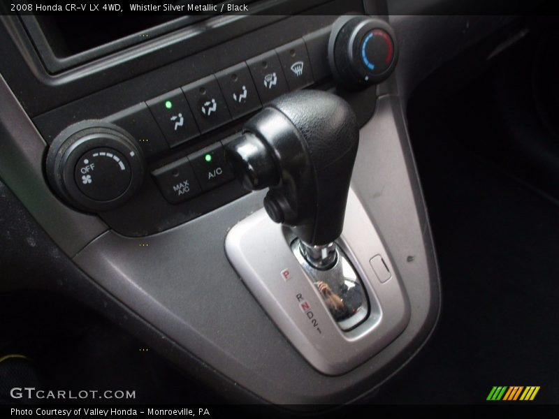 Whistler Silver Metallic / Black 2008 Honda CR-V LX 4WD