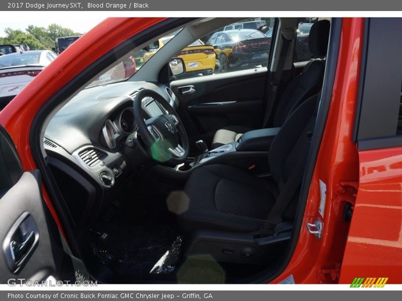 Blood Orange / Black 2017 Dodge Journey SXT