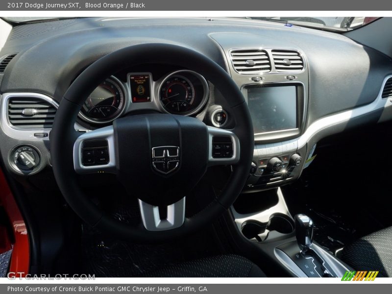 Blood Orange / Black 2017 Dodge Journey SXT