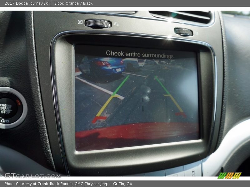 Blood Orange / Black 2017 Dodge Journey SXT