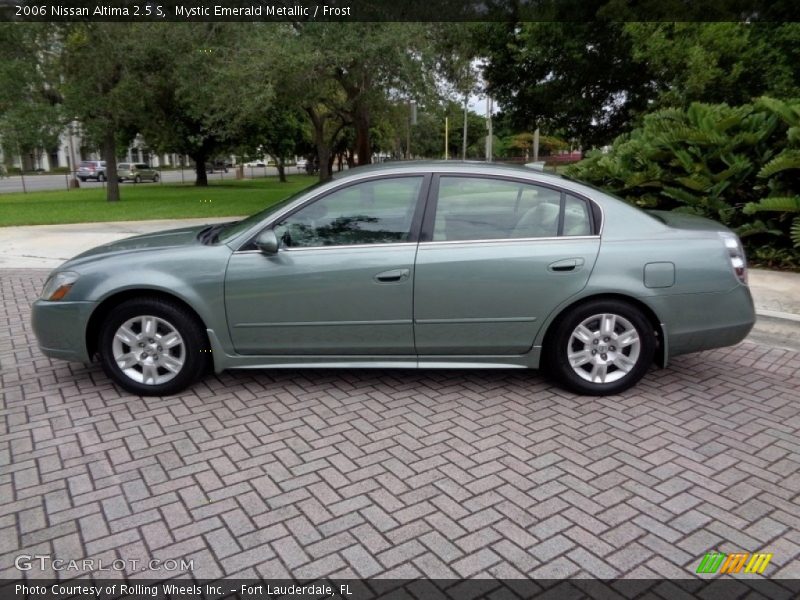 Mystic Emerald Metallic / Frost 2006 Nissan Altima 2.5 S