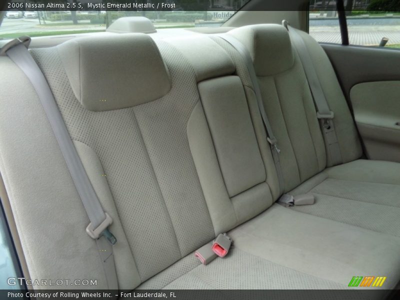 Mystic Emerald Metallic / Frost 2006 Nissan Altima 2.5 S
