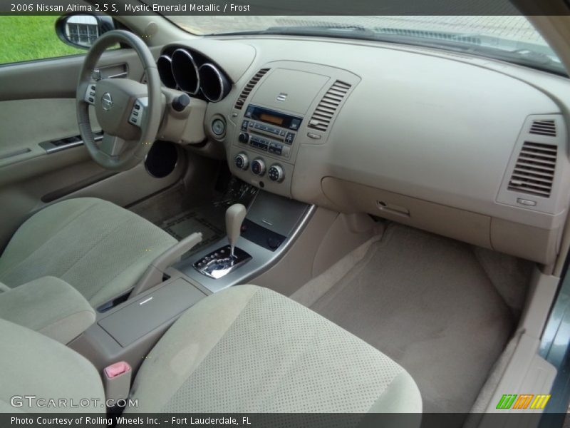 Mystic Emerald Metallic / Frost 2006 Nissan Altima 2.5 S