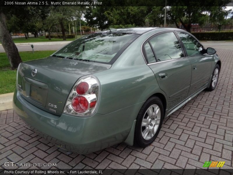 Mystic Emerald Metallic / Frost 2006 Nissan Altima 2.5 S
