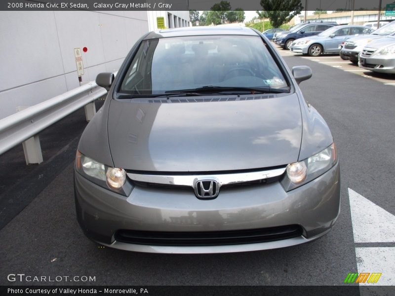 Galaxy Gray Metallic / Gray 2008 Honda Civic EX Sedan
