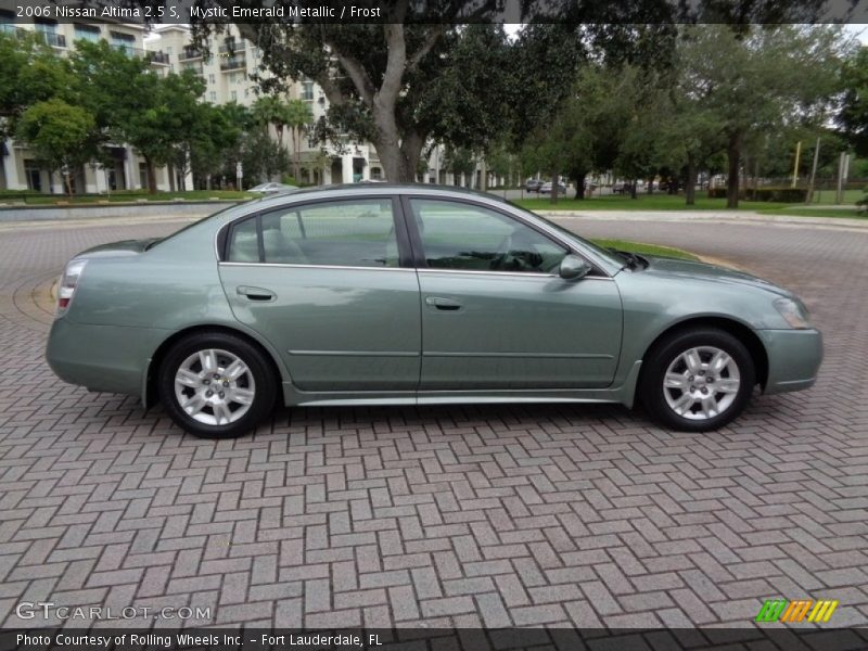 Mystic Emerald Metallic / Frost 2006 Nissan Altima 2.5 S