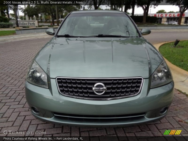 Mystic Emerald Metallic / Frost 2006 Nissan Altima 2.5 S