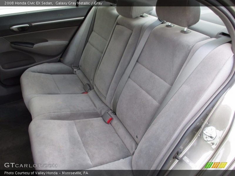 Galaxy Gray Metallic / Gray 2008 Honda Civic EX Sedan