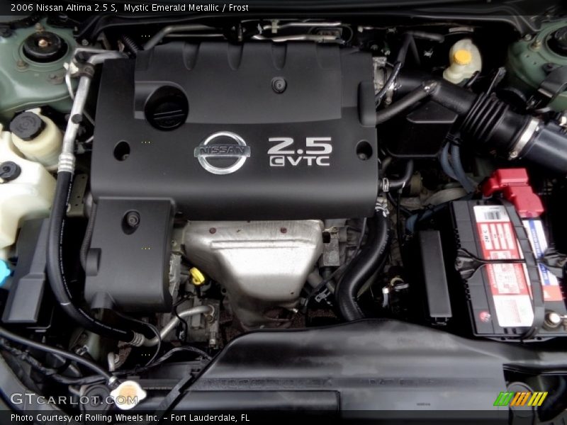 Mystic Emerald Metallic / Frost 2006 Nissan Altima 2.5 S