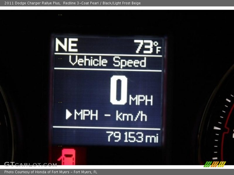 Redline 3-Coat Pearl / Black/Light Frost Beige 2011 Dodge Charger Rallye Plus