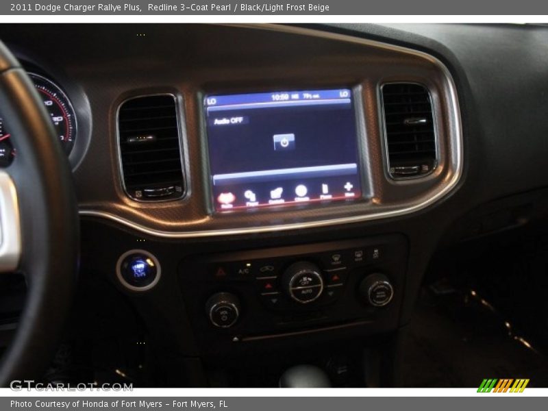 Redline 3-Coat Pearl / Black/Light Frost Beige 2011 Dodge Charger Rallye Plus