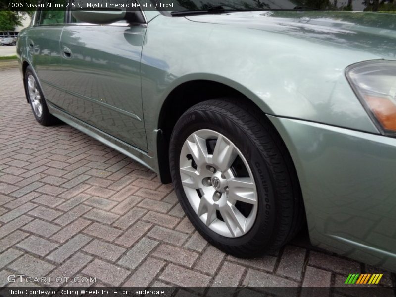 Mystic Emerald Metallic / Frost 2006 Nissan Altima 2.5 S