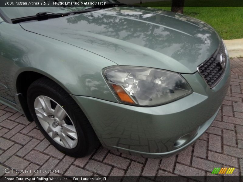 Mystic Emerald Metallic / Frost 2006 Nissan Altima 2.5 S