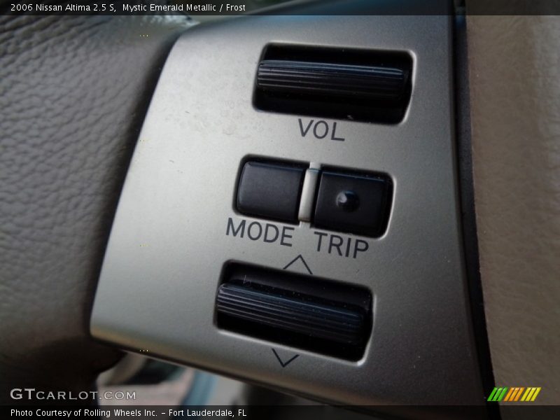 Mystic Emerald Metallic / Frost 2006 Nissan Altima 2.5 S