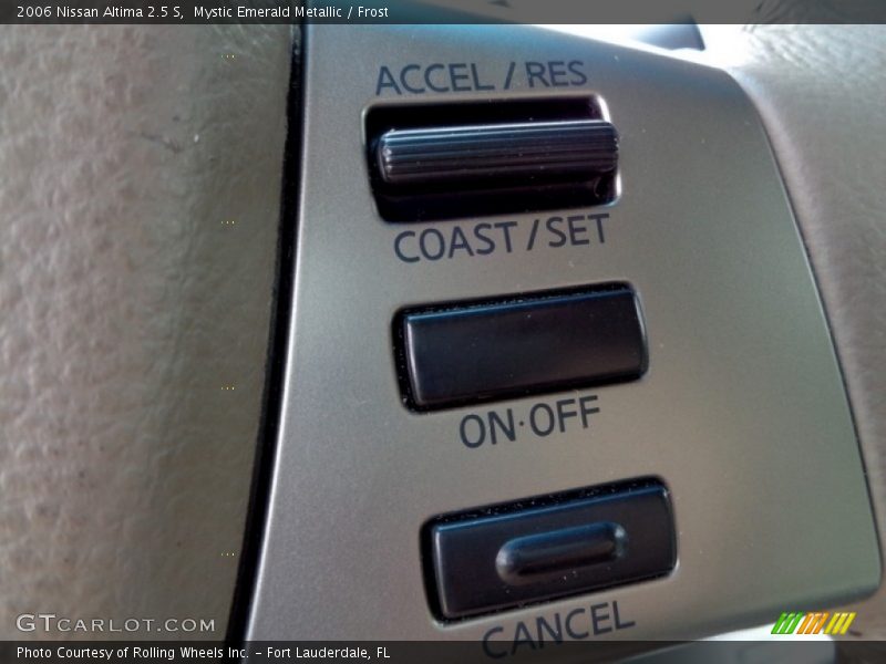 Mystic Emerald Metallic / Frost 2006 Nissan Altima 2.5 S