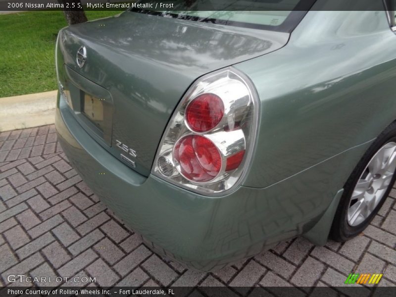 Mystic Emerald Metallic / Frost 2006 Nissan Altima 2.5 S