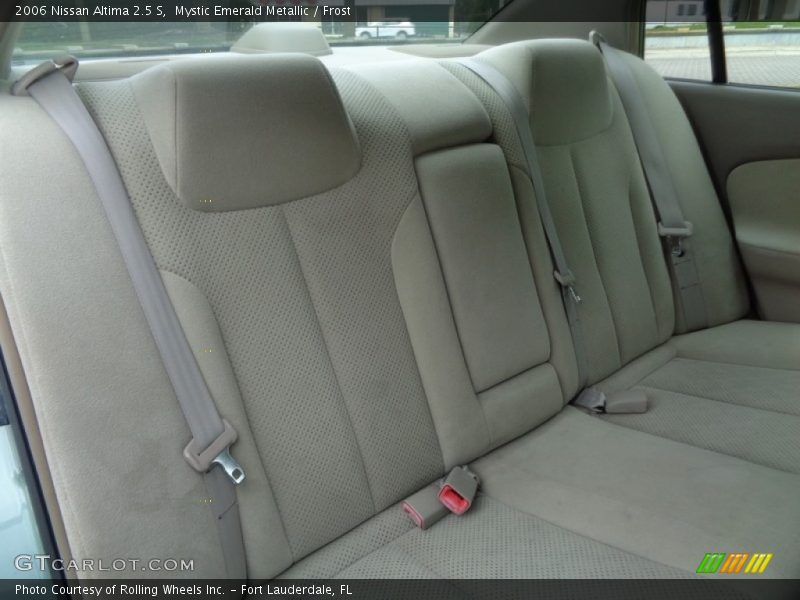 Mystic Emerald Metallic / Frost 2006 Nissan Altima 2.5 S